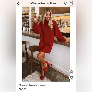 NWOT SHOW ME YOUR MUMU Sweater Dress